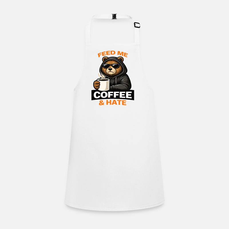 Grumpy Bear Coffee Attitude Tablier Enfant