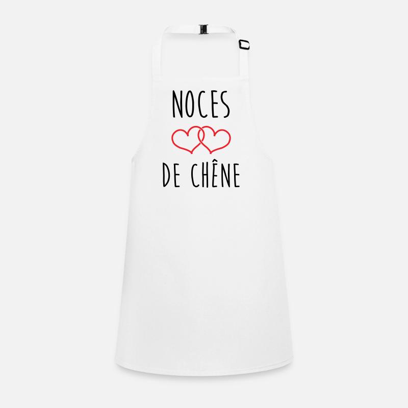 Oak Wedding 80 Years Children's Apron