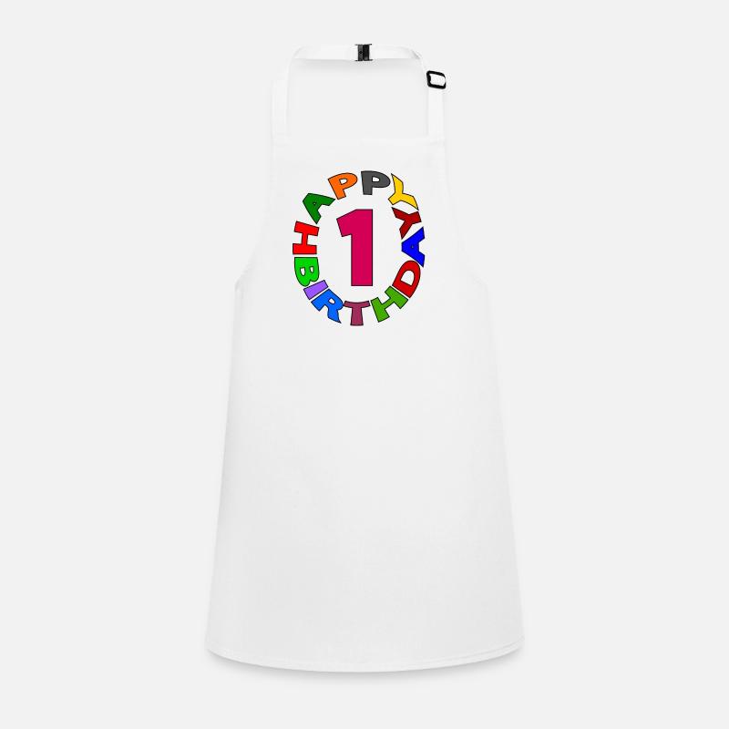 Happy Birthday 1 Children's Apron