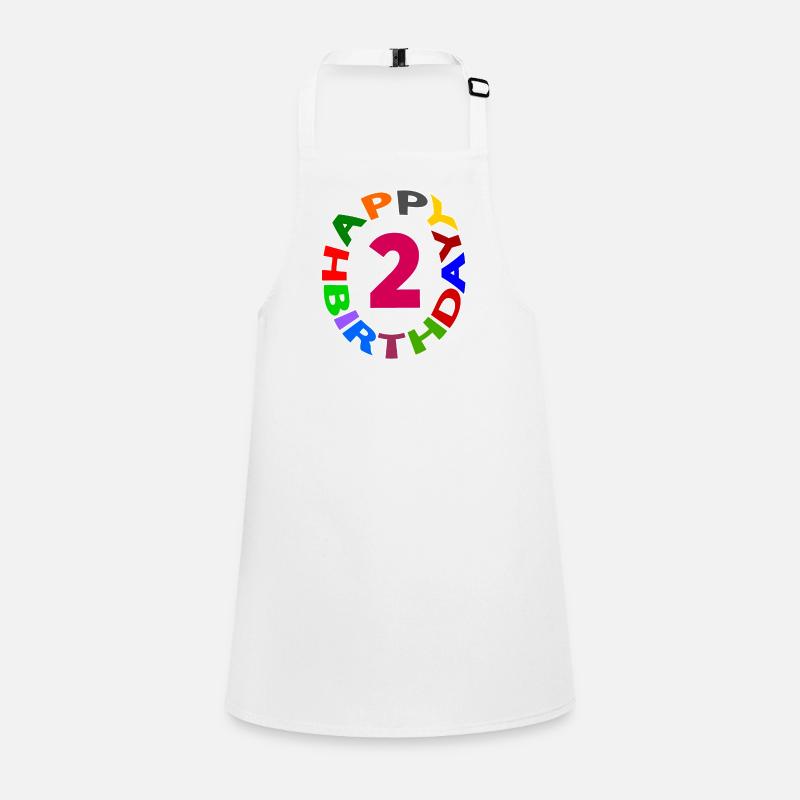 Happy Birthday 2 Schürze für Kinder