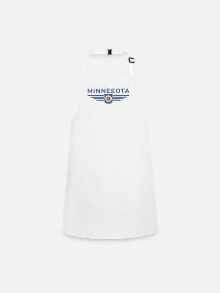 Minnesota Fan T-Shirt – Parfait pour les fans ! - Tablier Enfant - blanc - Devant