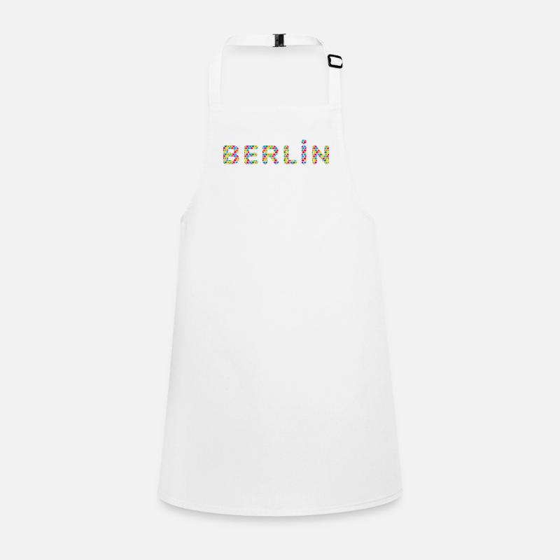 Berlin Germany Fan Flag Design T Shirt Children's Apron
