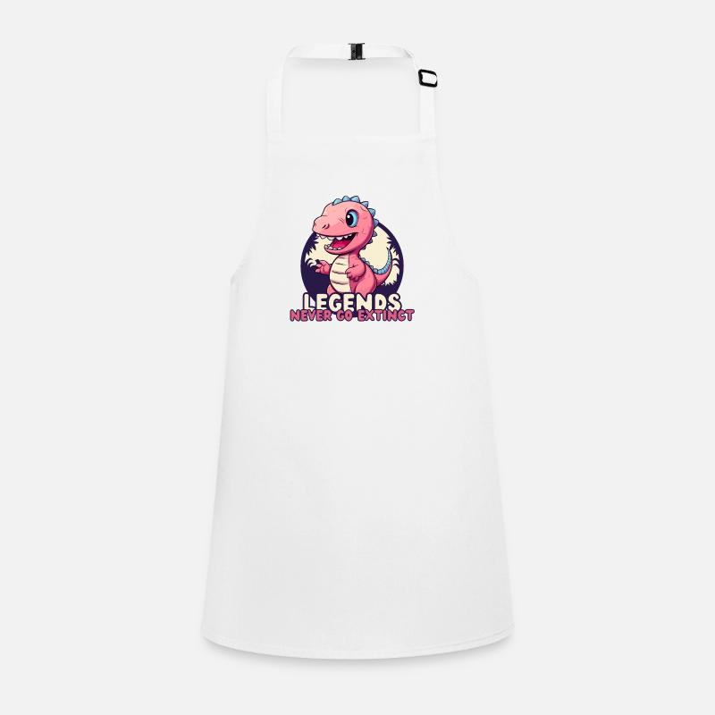 Dinosaurs - Legends, Never Go Extinct Children's Apron