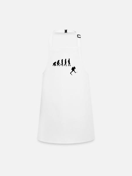 Evolution Freediving Free Diving Plongée - Tablier Enfant - blanc - Devant