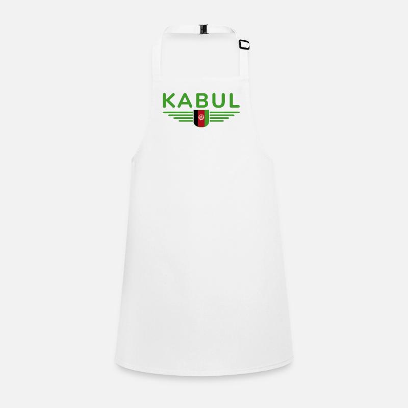 Kabul Design – Herz Afghanistans Schürze für Kinder