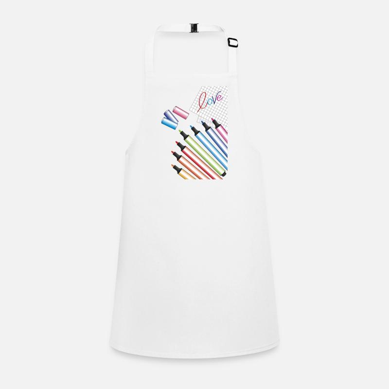 amour écrit Tablier Enfant