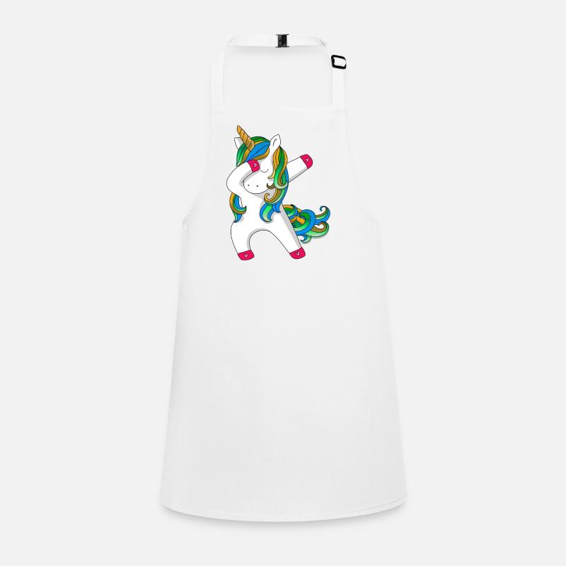 Unicorn dabbing Children's Apron