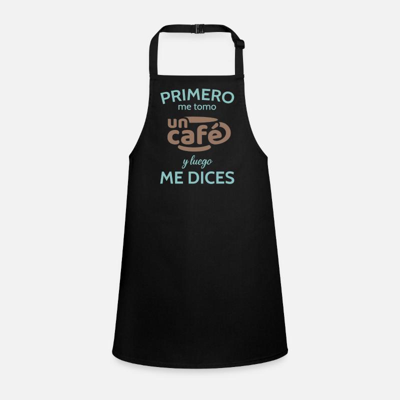 First I have a coffee Children's Apron