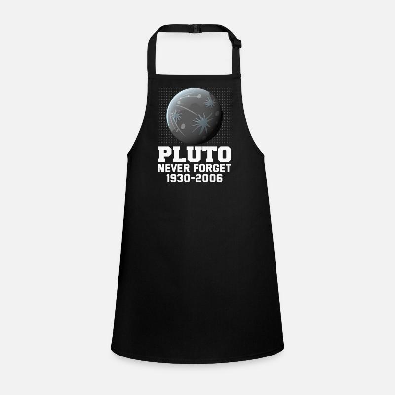 Pluto Never Forget Planet Vintage Retro Children's Apron