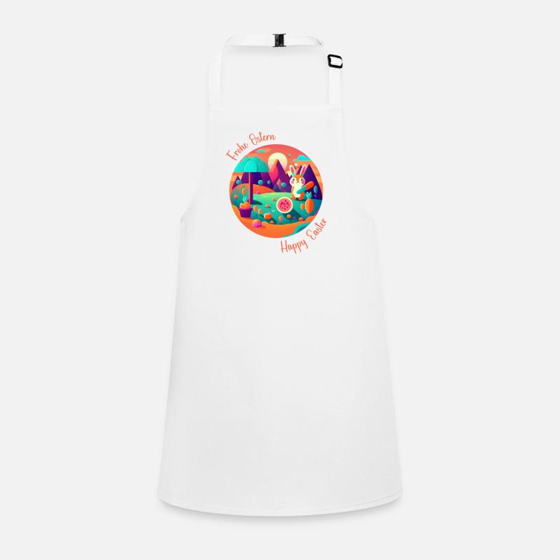 Happy Easter | Happy Easter | Illustration Children's Apron
