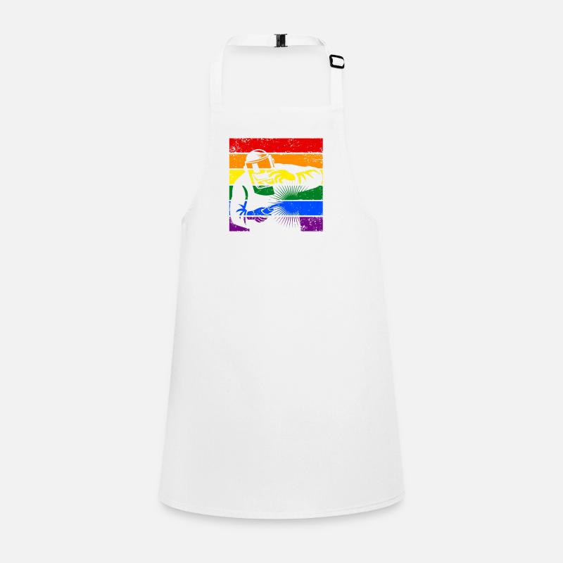 Welding LGBTQ Children's Apron