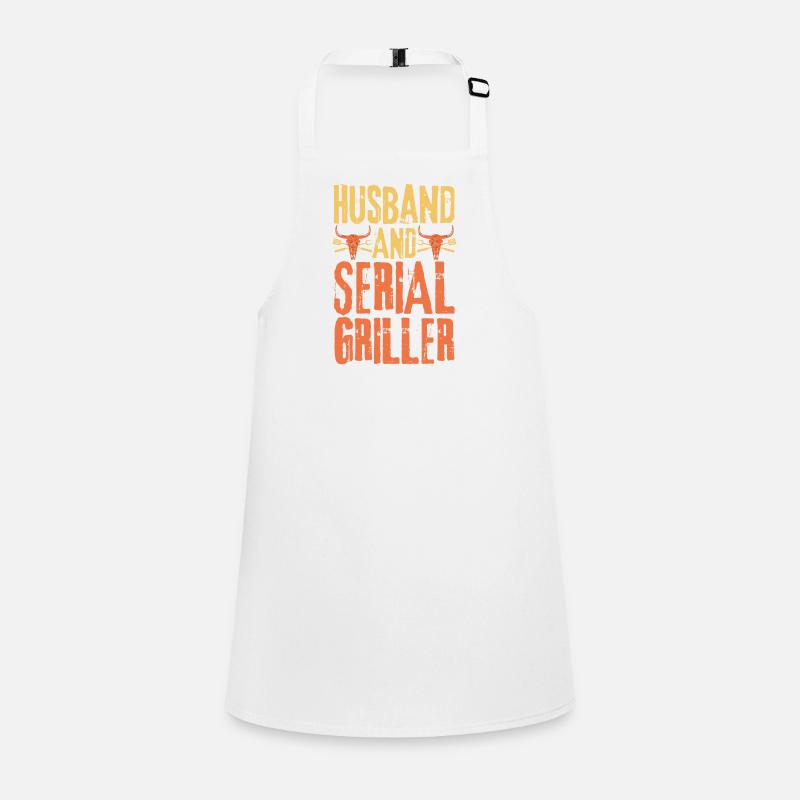 Husband and Serial Griller Children's Apron