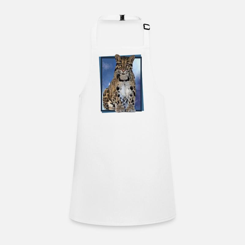 Clouded leopard Children's Apron