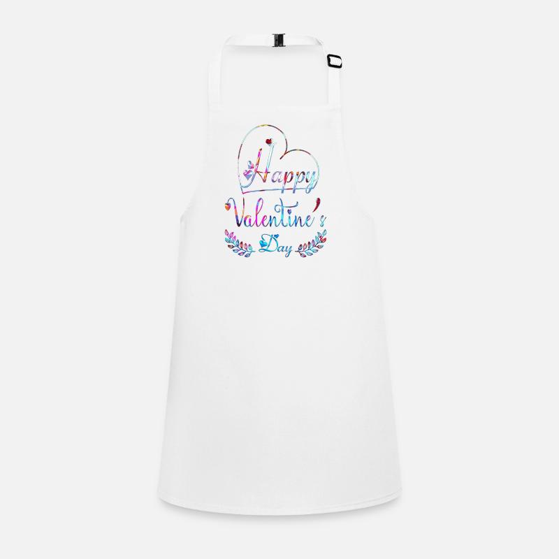 Aimez-moi la Saint-Valentin Joyeux Valentin Saint-Valentin Tablier Enfant