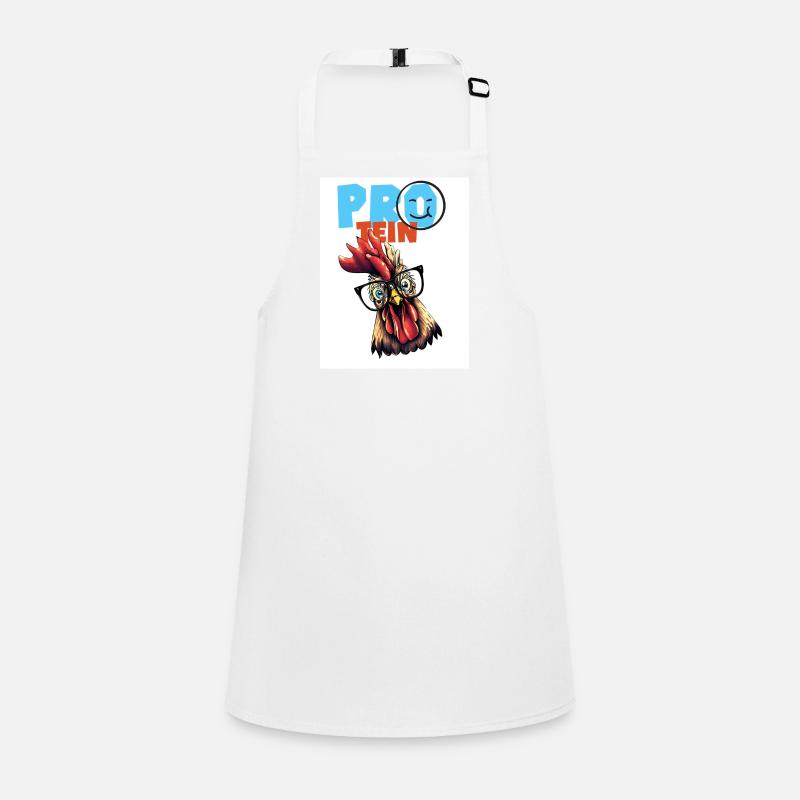 Protein. Protein. Chicken. Poultry. Children's Apron