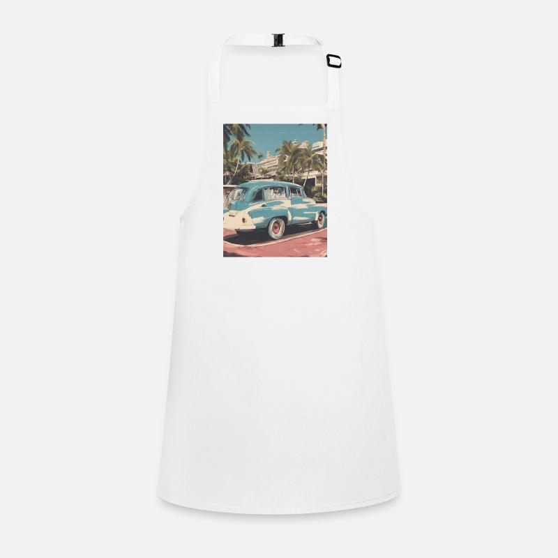 Voiture en vacances Tablier Enfant