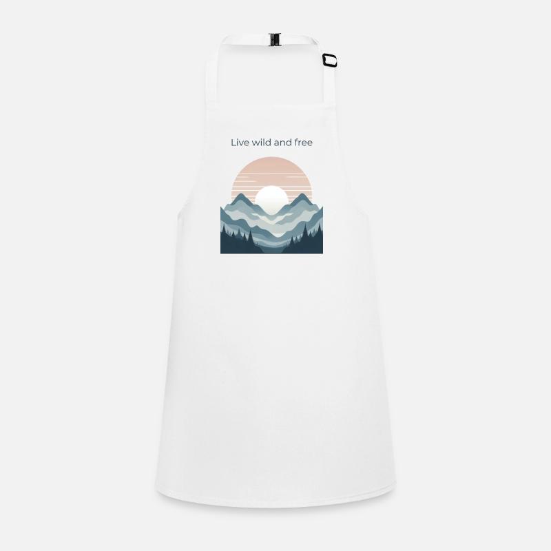 Mountains Children's Apron