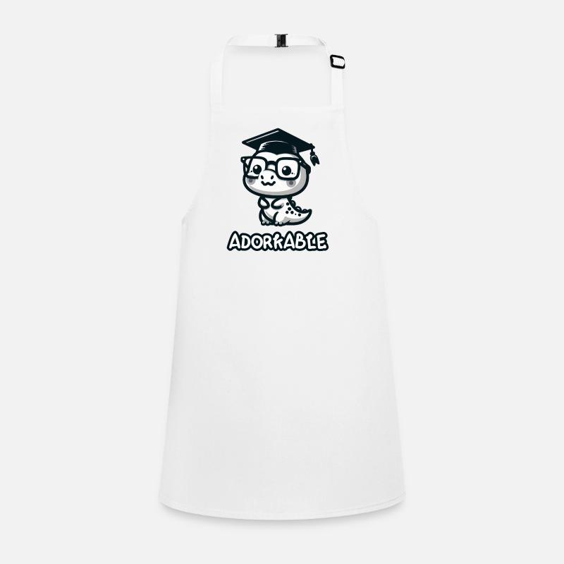 Adorkable Grad: Too Cool for School! Children's Apron