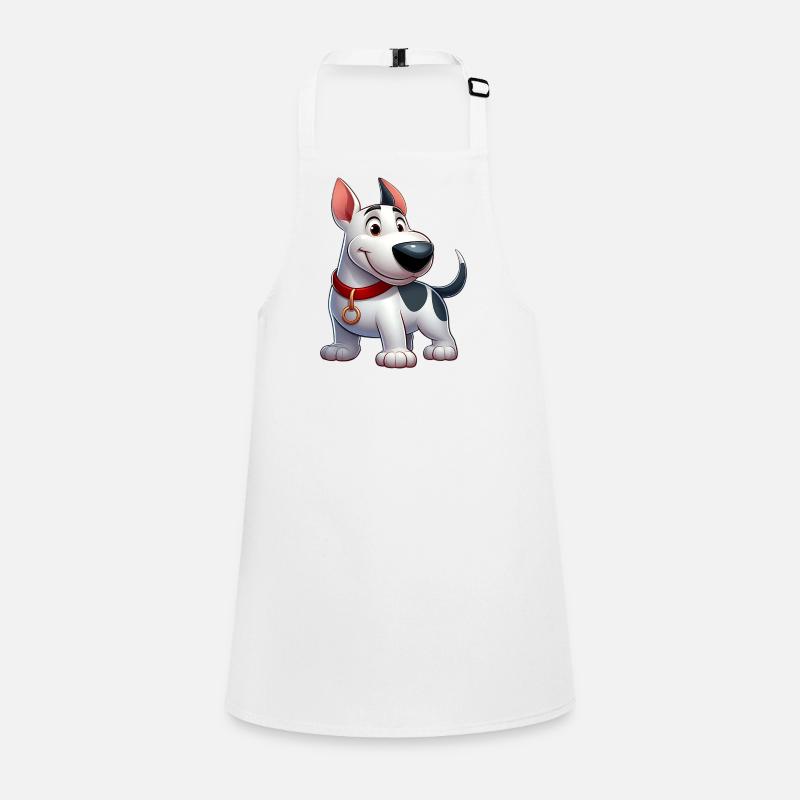 Bull Terrier 4 Children's Apron