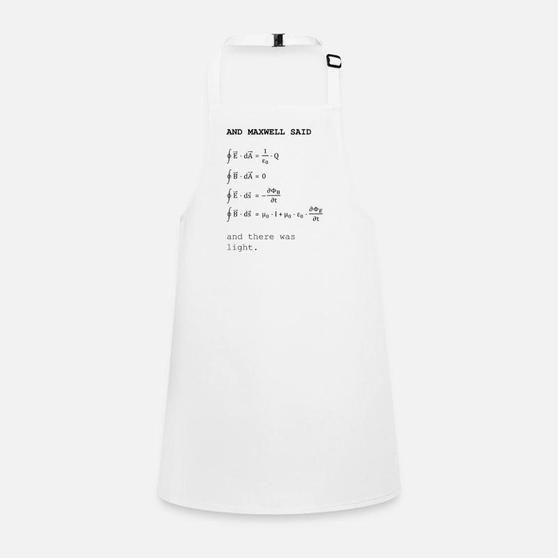 Maxwell-Gleichungen Schürze für Kinder