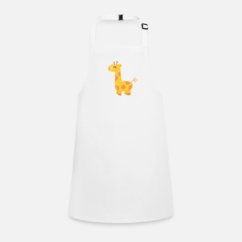 The Elegant Giraffe Children's Apron