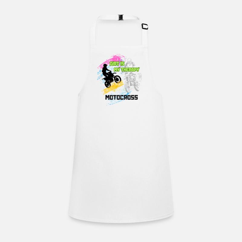 Motocross Graffiti Children's Apron