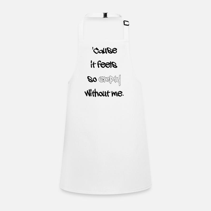 Without me Children's Apron