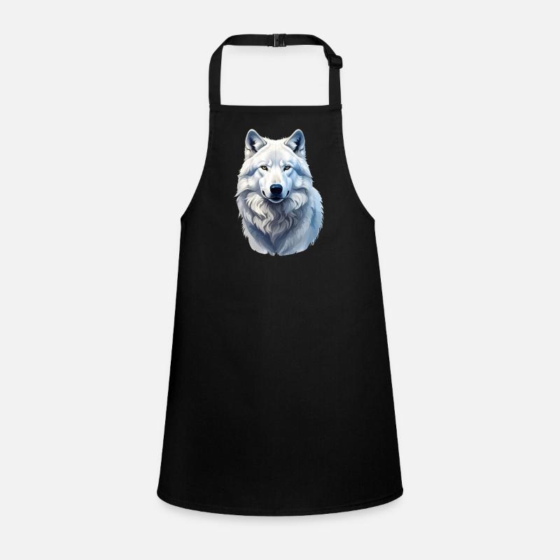 Arctic wolf Children's Apron