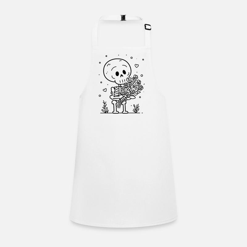 Valentine Skeleton Tablier Enfant