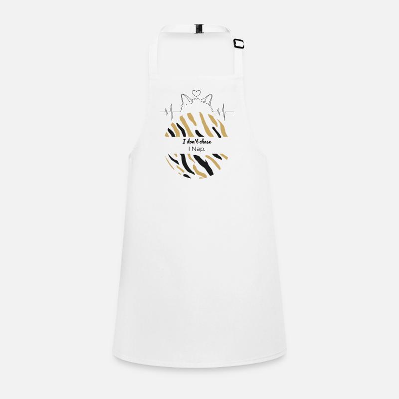 Tiger Stripe Semicircle Children's Apron
