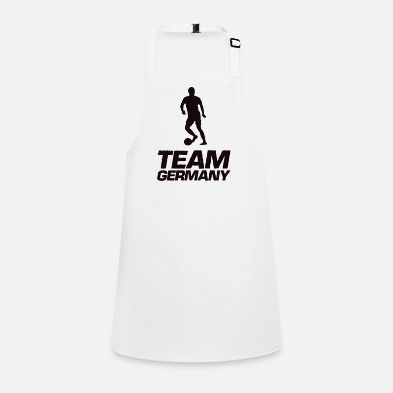 TeamGermany Silhouette Kick Children's Apron