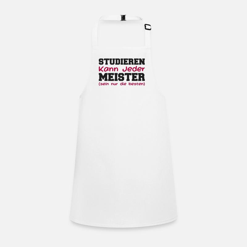Any master craftsman can study for the master craftsman's examination Children's Apron
