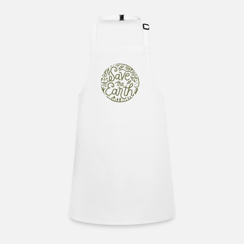 Save the earth Children's Apron