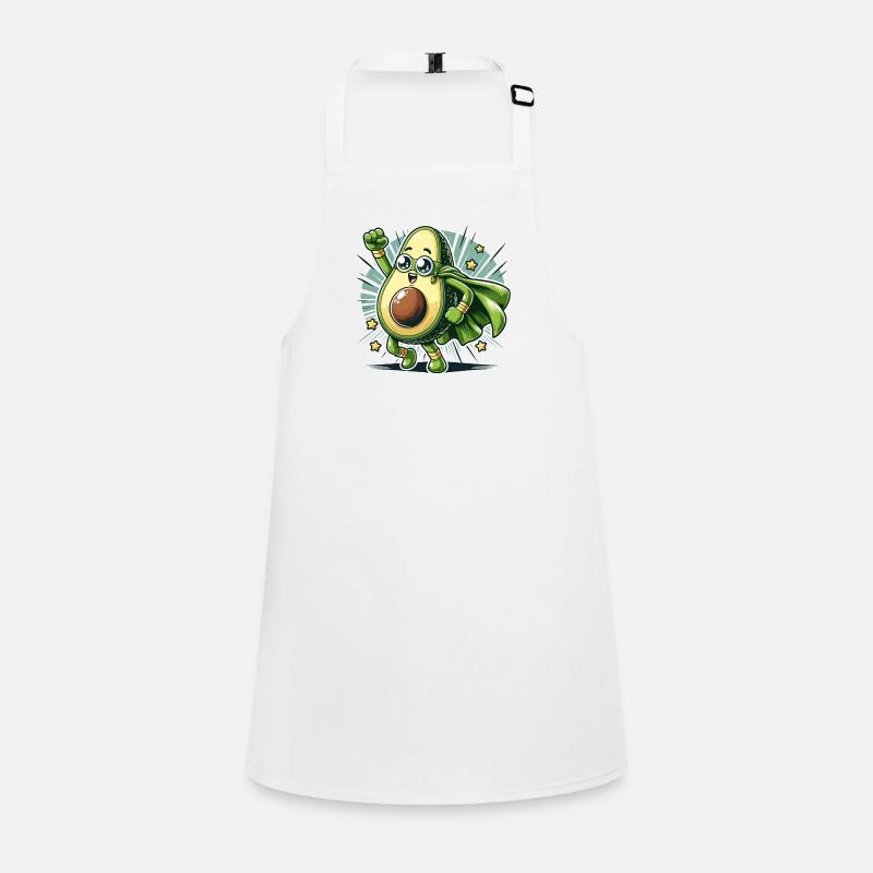 Power Avocado Schürze für Kinder