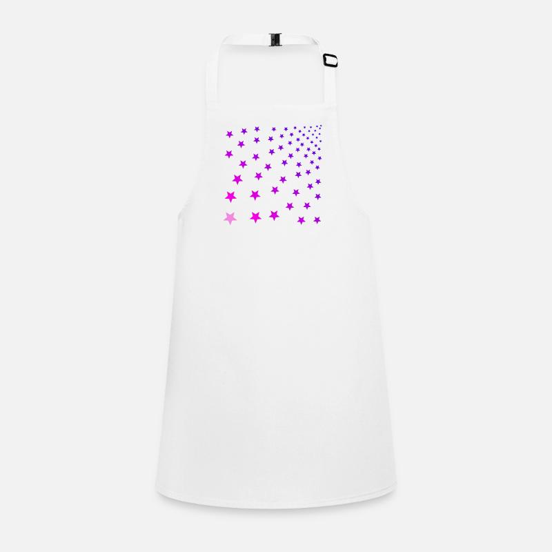 Étoile rose rose violet idée cadeau Tablier Enfant