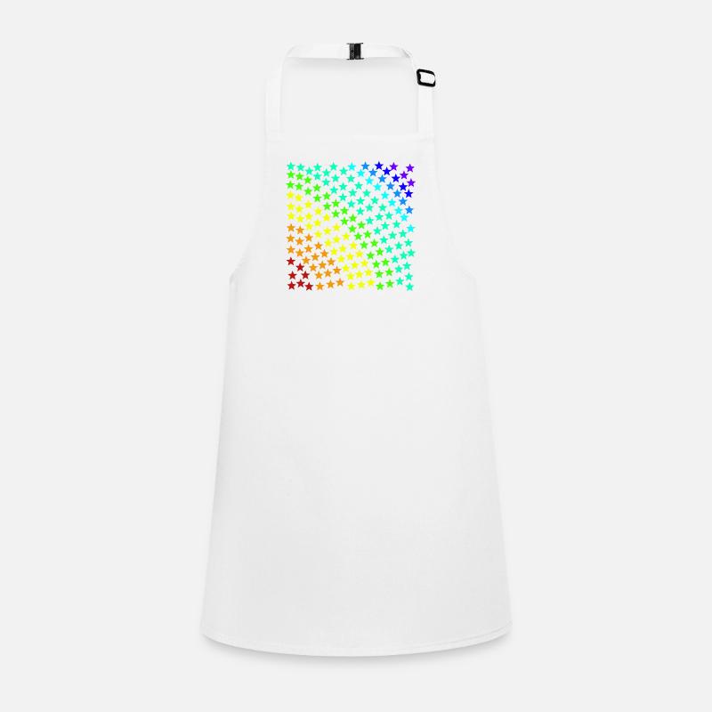 Rainbow Star Stars Colorful Gift Idea Pattern Children's Apron