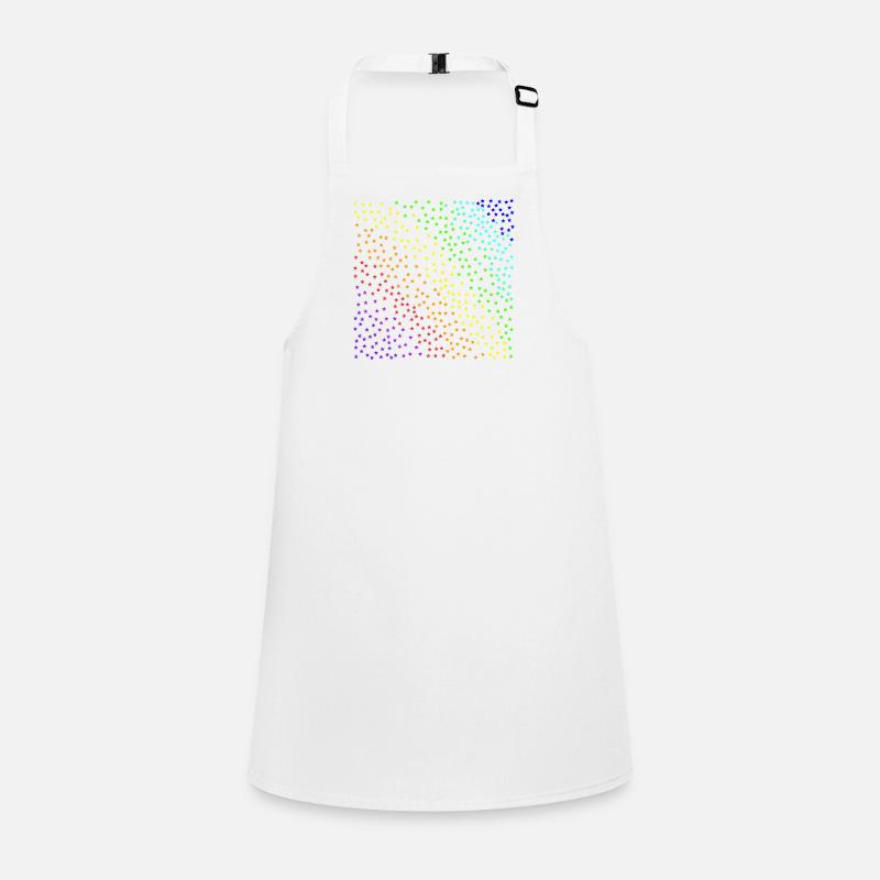 Sterne bunt Sternenhimmel Regenbogen Geschenkidee Schürze für Kinder