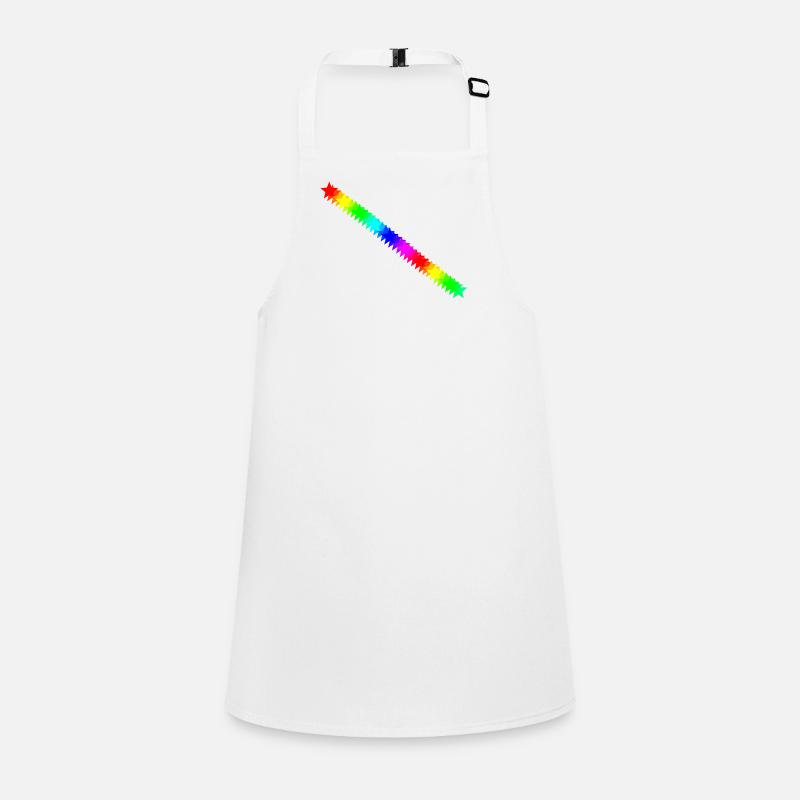 Stars colorful rainbow gift idea Children's Apron