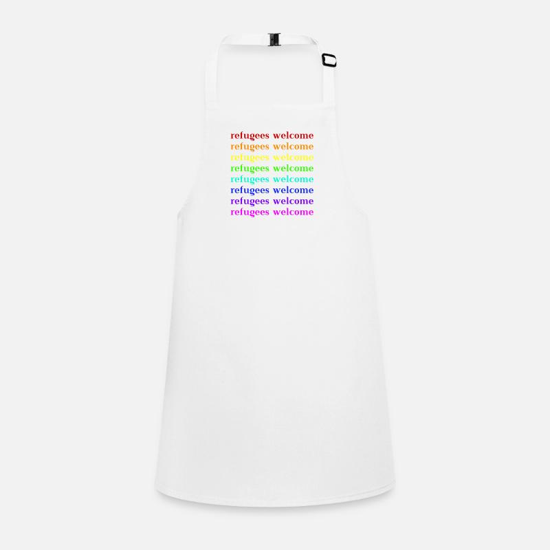 Refugees Welcome Gift Idea Children's Apron