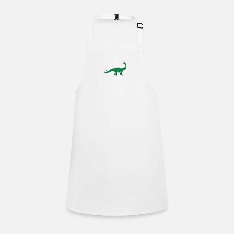 Dino brodé Tablier Enfant