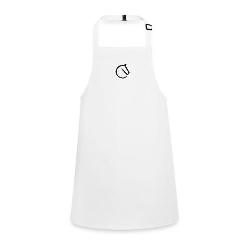 black lichess logo - Children's Apron