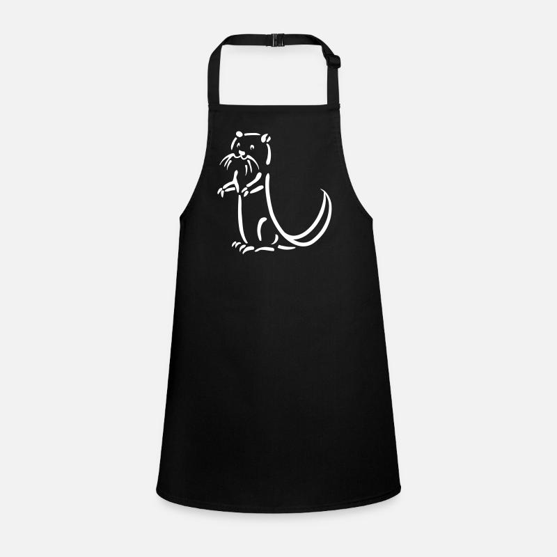 loutre castor Tablier Enfant