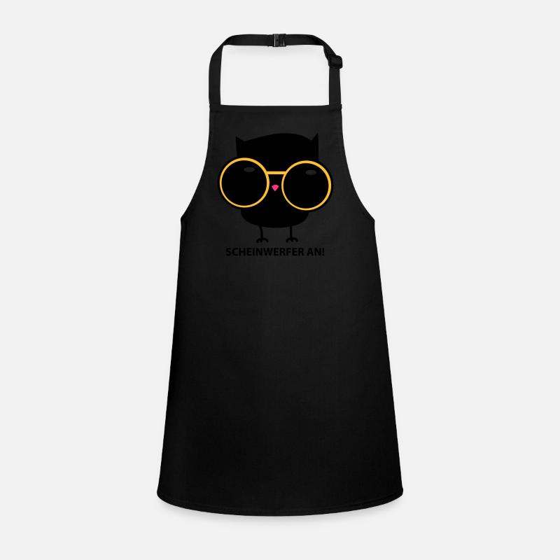 Eule mit Brille (b) Schürze für Kinder