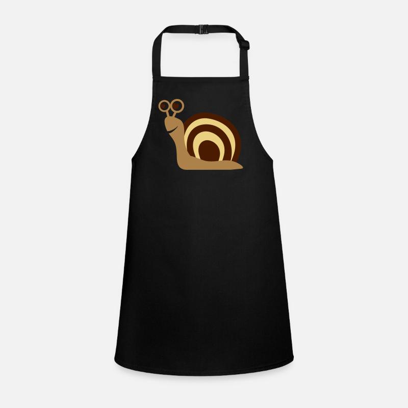 Schnecke Geschenk Schürze für Kinder