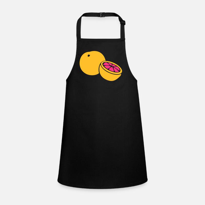 Grapefruit Schürze für Kinder