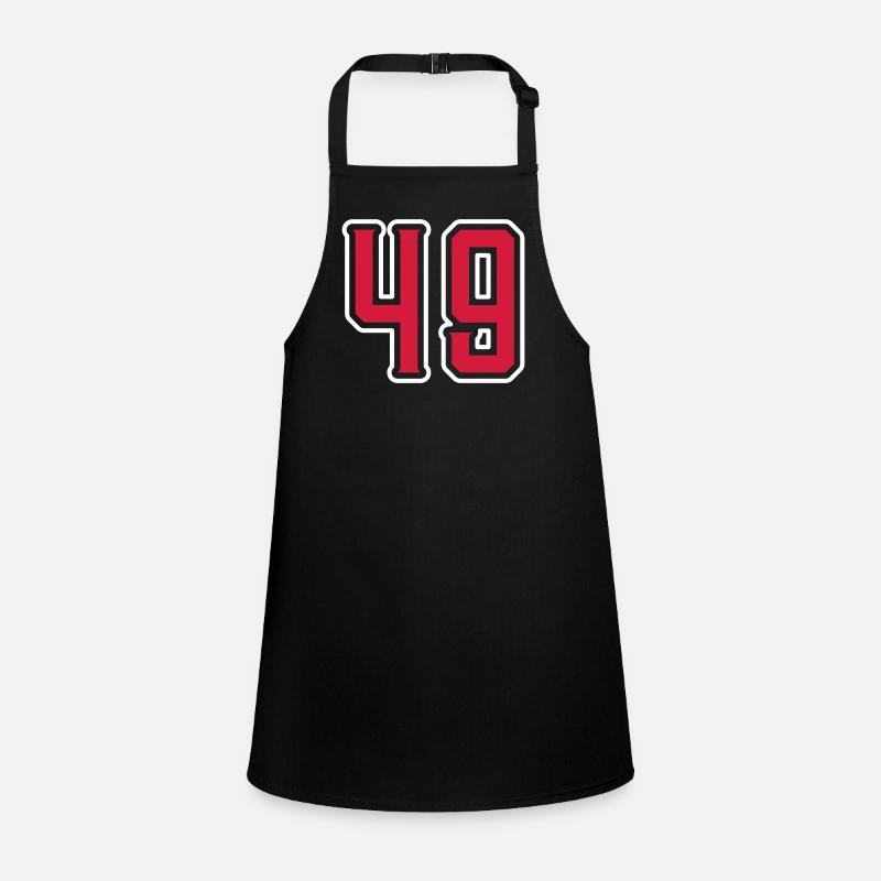 49 number symbol Children's Apron