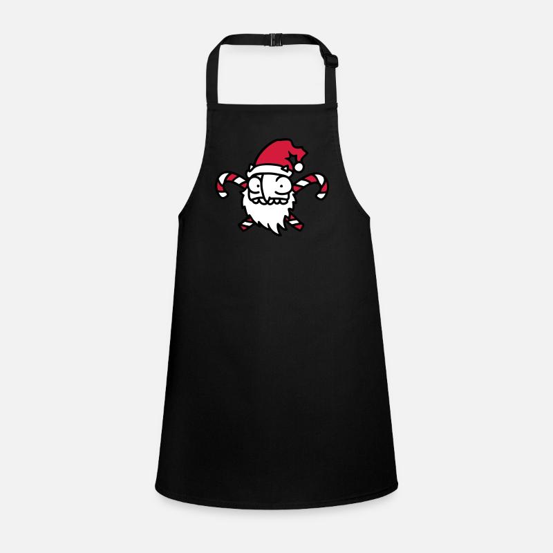 Père Noël de sucre de canne 3 Tablier Enfant