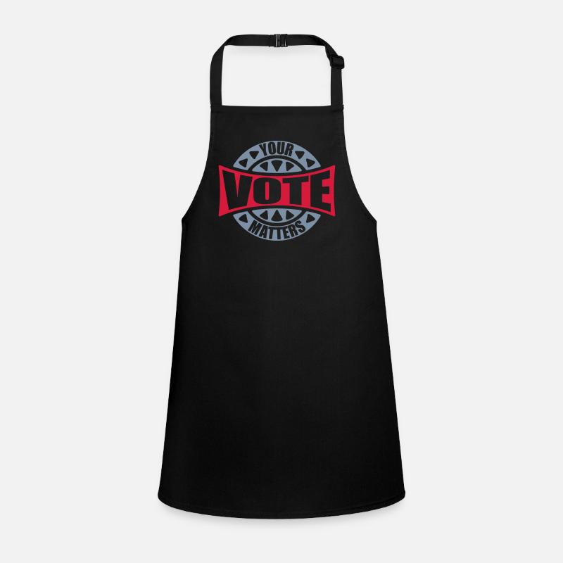 your vote matters quote Children's Apron