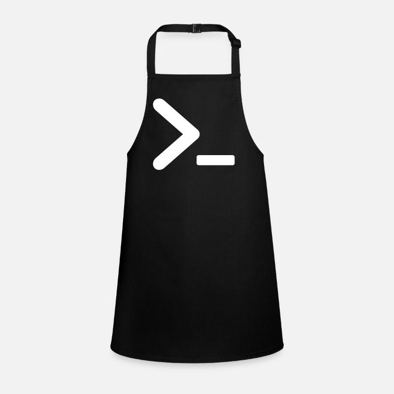 >_ OS program prompt Children's Apron