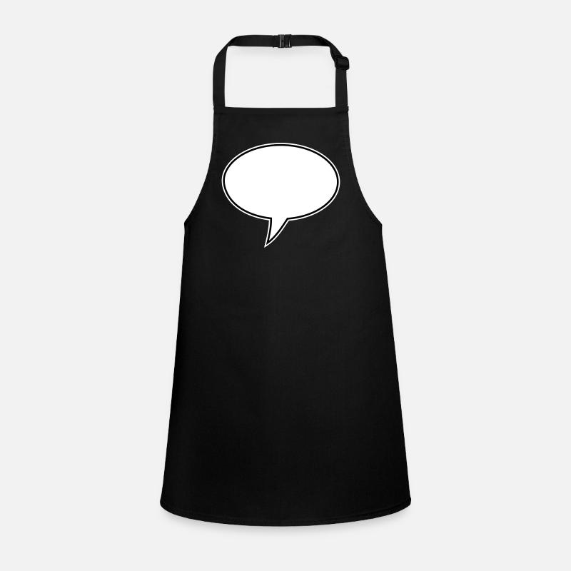Speech Bubble Design Links Children's Apron